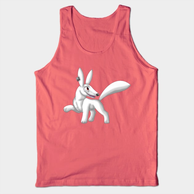 Pinartic Pretztail: Non-Resident Tank Top by spyroid101